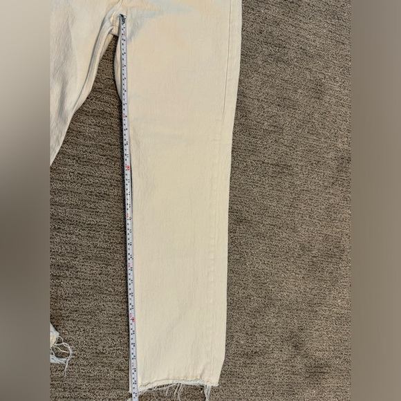Loft Off-white Jeans Size 8/29 - Picture 4 of 4